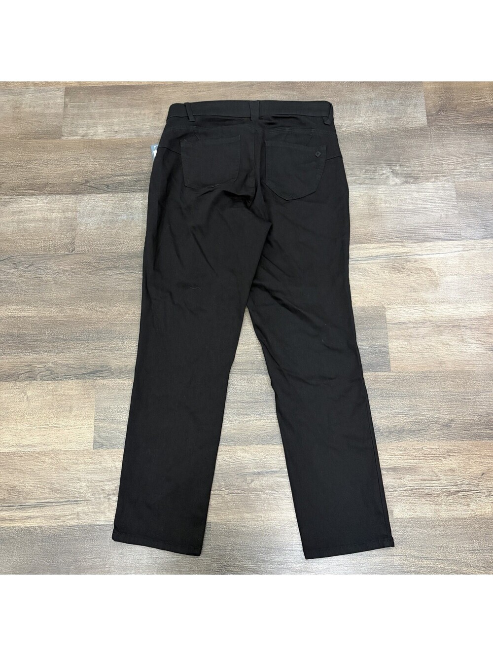 NWT Democracy Ab Solution Women’s 14W Black Straight Leg Jeans Stretch - Picture 4 of 10